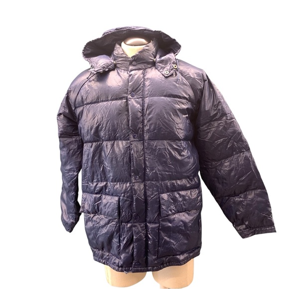 MILLER’S‎ OUTPOST Vintage Down Jacket with Detachable Hood – Size Medium